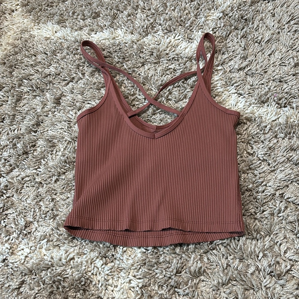 Vuori Rib Crop Tank - Picture 3 of 3